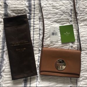 Kate Spade Newbury Lane Sally Brown Crossbody Bag